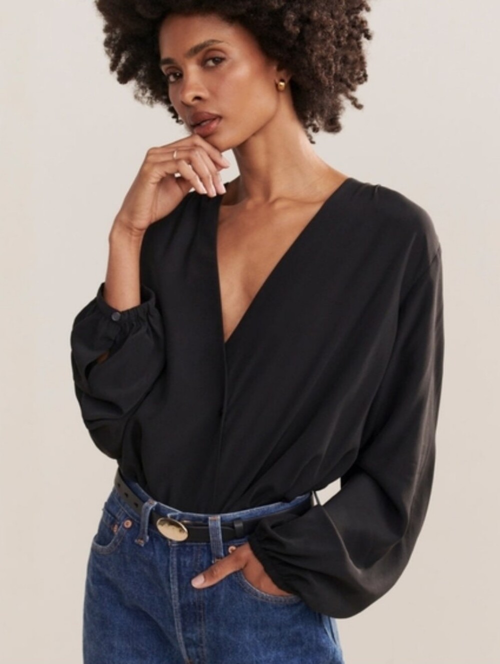Jenni Kayne Sydney Silk Top Blouse NWT